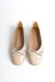 Women's Daily Ballet Flats Round Toe Ballerina Flats Elera Beige - 7