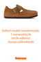 Oxford Genuine Leather Cork Sole Orthopedic Unisex Shoes - 7