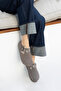 Oxford Genuine Suede Cork Sole Sheepskin Shoes