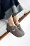Oxford Genuine Suede Cork Sole Sheepskin Shoes - 3