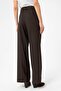 Women's High Waist Pleated Striped Trousers - 4