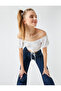 Gathered Crop T-Shirt
