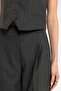Women's High Waist Striped Trousers - 5