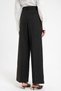 Women's High Waist Pleated Striped Trousers - 4