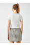 Printed Short Sleeve T-Shirt - 4