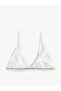 Bridal Bra Unpadded Unsupported Stone Detailed - 6