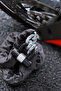 G-80 Protec Harguard Galvanized Bicycle - Motorcycle 13 mm Anti-Cut Chain and Lock 2 Meters - 3