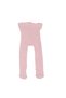 Baby Girl Pink Glitter Tulle Bow Pantyhose 0-6 Months - 3