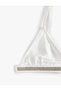 Bridal Bra Unpadded Unsupported Stone Detailed - 8