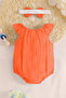 X Silk Atlas Muslin Bandana Bodysuit - 2