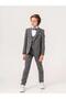 Boy's Badge Pocket Handkerchief Detailed Suit (Age 5-9) - 5
