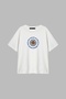 I Have Eyes and You Printed Relaxed Fit White Women's Tshirt