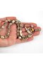 Katalin Beyzi Cut 7X11Mm Prayer Beads - Beige/Coffee Czech - 2