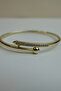 Xuping Gold Stone Handcuff Bracelet - 3