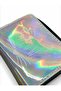 Hologram Meow Printed Gray Children's Wallet - 3