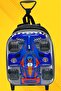 Children's Kindergarten Nursery 2-6 Years Old Rickshaw Formula Racing Car Printed Backpack School Bag
