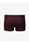 Black Standard Fit Cotton Flexible Men's Boxers 3 Pcs - 5