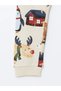 LCW baby Crew Neck Long Sleeve Printed Baby Boy Pajamas Set - 6