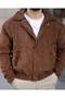 Unisex Velvet Spring Vinatage Oversize Jacket