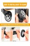 8Pcs Black Silicone Wear-Resistant Sound-Absorbing Suitcase Wheel Case Skidproof Mold - 2