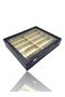 Diji 10-Piece Crocodile Navy Blue Glasses Box and Bag Set - 6