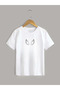 Unisex Crew Neck Oversize Cotton T-Shirt - 2