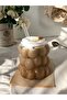 مجموعة مكونة من قطعتين من خرز البورسليكات المقاوم للحرارة وزجاج على شكل عنب بتصميم عصير فواكه مطرز - 2