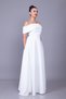 Pearl Detail Boat Neck Strap Maxi Length Evening Dress - 5