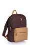 US Polo Assn.Brown Unisex Backpack - Plçan22030 - 2