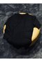 Black Basic 100% Cotton Relax Mold Tshirt - 4
