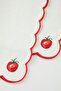 White-Red Tomato Embroidered American Serving Set of 2 33X50Cm Tphss25Run00012 - 4