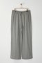Khaki Cotton-Linen Content High Waist Woven Large Size Pants Tbbss25Ar00026 - 6