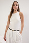Black-Brown Double Pack Thin Women's Belt Twoss25Ke00001 - 2