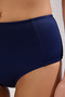 Lacivert Hipster Yüksek Bel Bikini Altı TBESS25BA00024 - 3