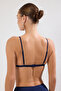 Lacivert Bralette Kaplı Bikini Üstü TBESS25BU00032 - 4