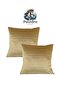 Set of 2 Soft Velvet Decorative Square Throw Pillow Case Pillowcases 45X45 cm