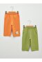 Elastic Waist Cotton Baby Boy Shorts 2 Pack (S2)