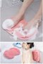 Bath Tool Bath Massager Foot Brushing Mat Silicone Non-Slip Back Scrubbing Foot Massager Bath Brush - 5