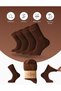 Socks - Brown - Plain