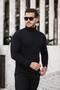 3-Piece High-Neck Knit Sweater and Perfume - 2