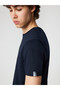 Regular Fit Navy Blue Men's T-Shirt Lf2029278 - 2