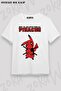 Unisex Oversize Fit Deadpool Pikachu Design Printed Tshirt