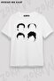 Unisex Oversize Mold Heads Seinfeld Design Printed Tshirt