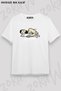 Unisex Oversize Cat Daddy Design Printed Tshirt