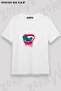 Unisex Oversize Fit Falling in Reverse Design Printed Tshirt
