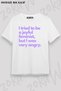 Unisex Oversize Joyful Feminist Printed T-Shirt