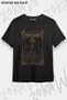 Unisex Oversize Fit Night Band Draconian Design Printed Tshirt