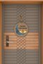 Modern Door Ornament Brown Welcome City Ramadan Outdoor Door Ornament - 2