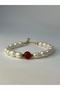 سوار اللؤلؤ من الحجر الطبيعي الحقيقي - 2