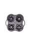 Cake Pro 4-teilige Anthrazit-Gusskuchenform - 3
